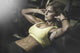 Young Fit Woman Excecising