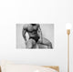 Hairly model Wall Decal
