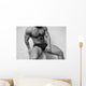 Hairly model Wall Decal