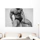 Hairly model Wall Decal