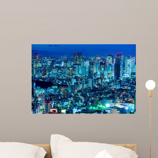 Japan Tokyo Skyline Wall Decal