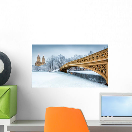 Bow Bridge in Central Park, NYC Wall Decal