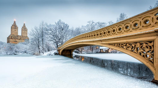 Bow Bridge in Central Park, NYC Wall Decal