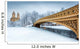 Bow Bridge in Central Park, NYC Wall Decal