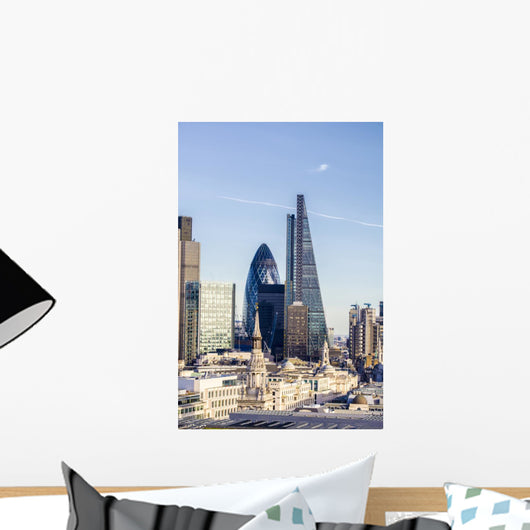 Beautiful london skyline Wall Decal