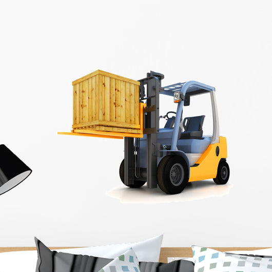 forklift Wall Decal