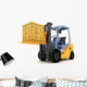 forklift Wall Decal