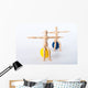 Balanced Wooden Men Wall Decal