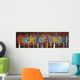 Group Hands Holding Letter Back School Concept Wall Decal