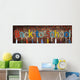 Group Hands Holding Letter Back School Concept Wall Decal