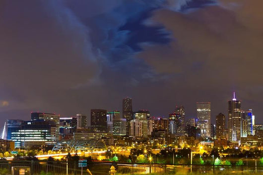 Denver Colorado Downtown Skyline Wall Decal