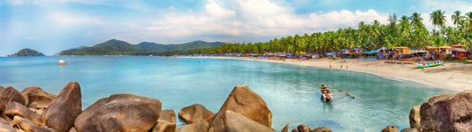 Goa Beach Panorama Palolem Wall Decal Panoramic