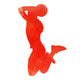 Orange Abstract Basketball Player