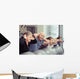 senior macht sport in der gruppe Wall Decal