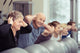 senior macht sport in der gruppe Wall Decal