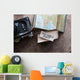 Text World Awaits Travel Wall Decal