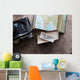 Text World Awaits Travel Wall Decal