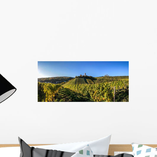 Burg Scharfenstein bei Kiedrich Wall Decal