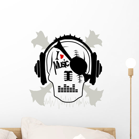 I love music Wall Decal