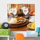 Traditional Philippino breakfast with garlic rice Wall Decal