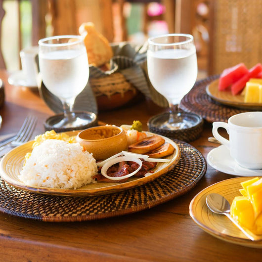 Traditional Philippino breakfast with garlic rice Wall Decal