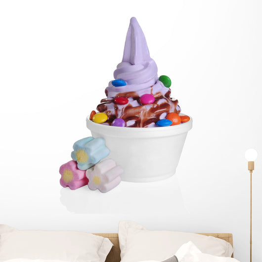 Frozen Yogurt Wall Decal