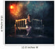 Bible reading during storm. Wall Decal