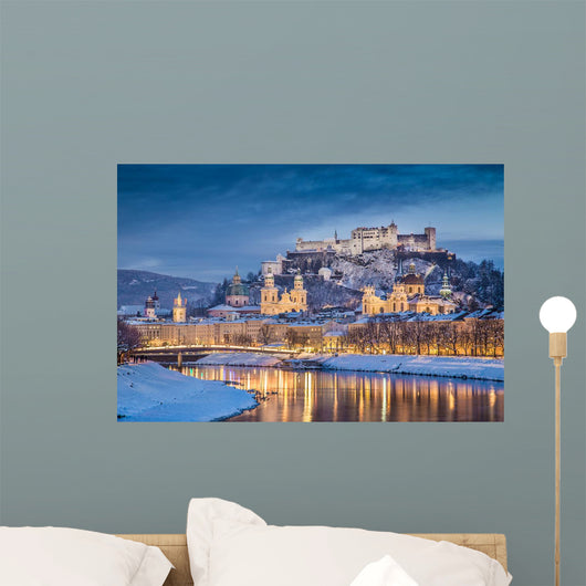 Salzburg Austria Winter Wall Decal