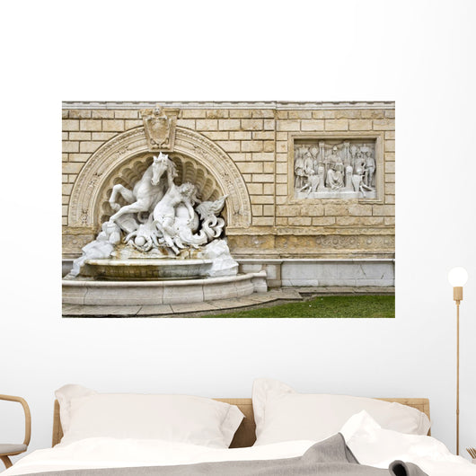 Bologna Fountain of Pincio Wall Decal