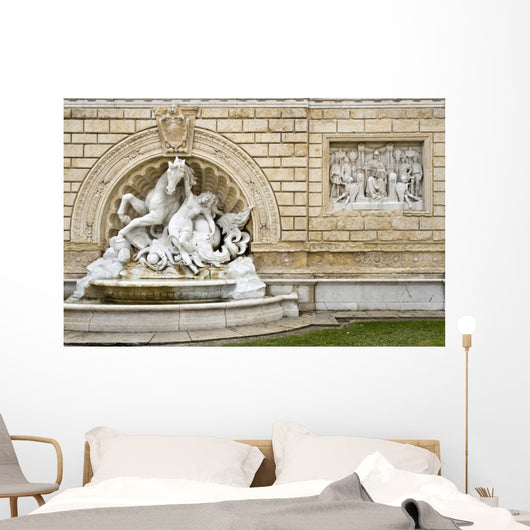 Bologna Fountain of Pincio Wall Decal