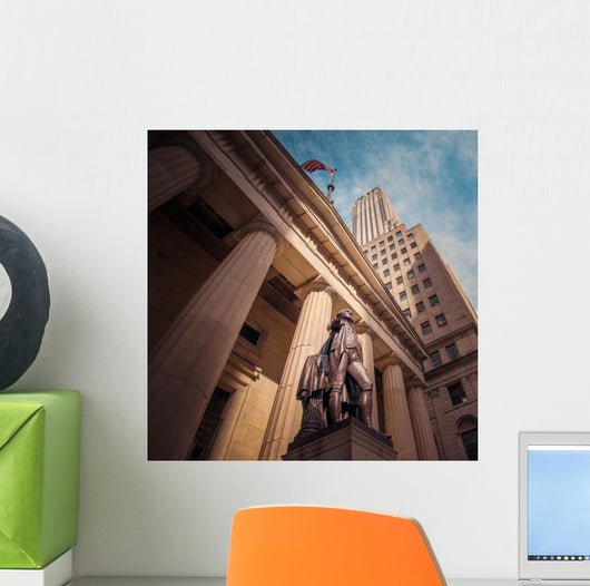 Federal Hall National Memorial at Wall Street Wall Decal