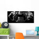 Bodybuilding. Man and  woman Wall Decal