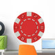 casino poker chip Wall Decal