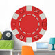casino poker chip Wall Decal