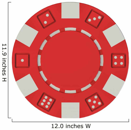 casino poker chip Wall Decal