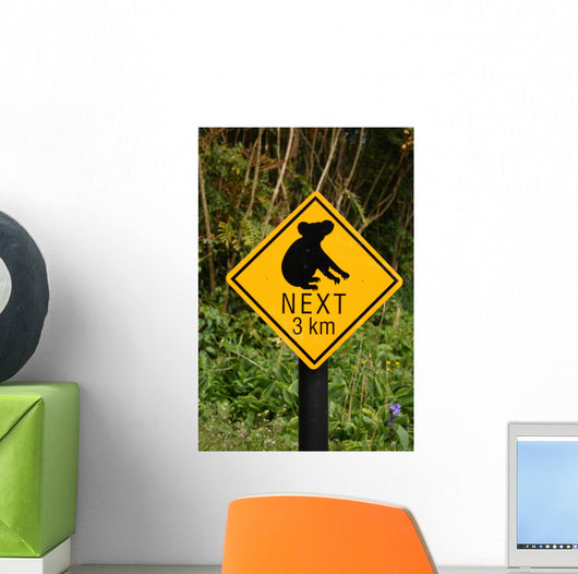 Koala bear sign Wall Decal