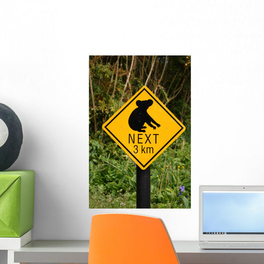 Koala bear sign Wall Decal