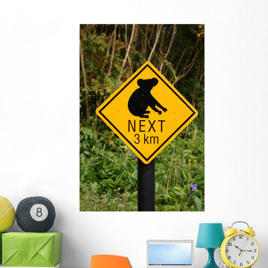 Koala bear sign Wall Decal