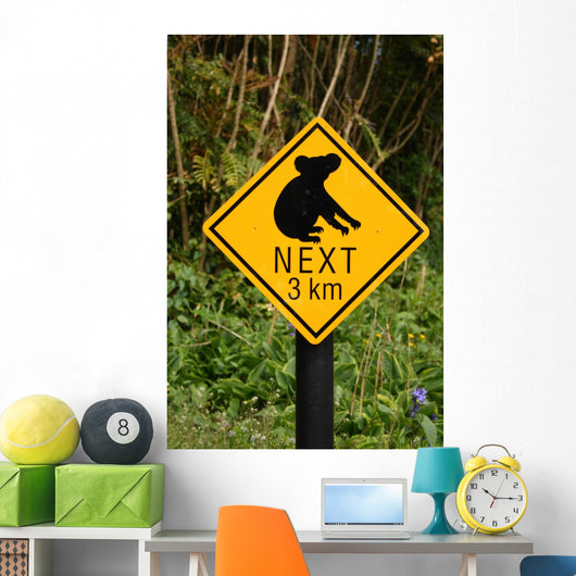 Koala bear sign Wall Decal