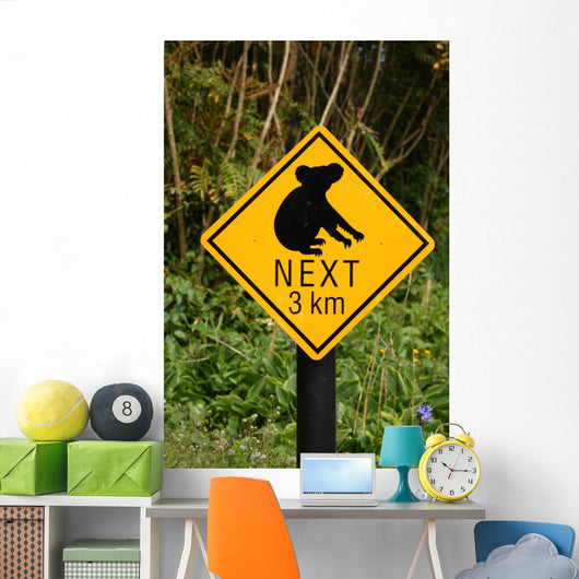 Koala bear sign Wall Decal