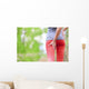 Hamstring sprain or cramps - Running sports injury Wall Decal