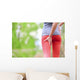 Hamstring sprain or cramps - Running sports injury Wall Decal