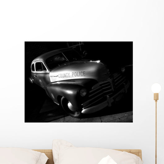 County Police Wall Decal