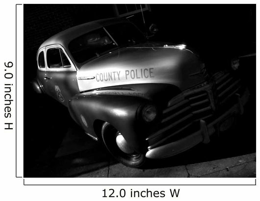 County Police Wall Decal