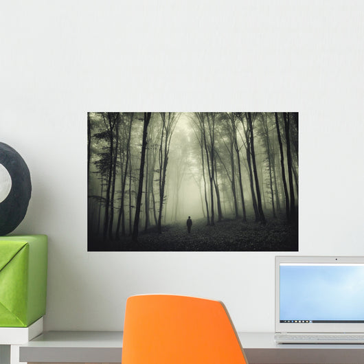 haunted forest Wall Decal