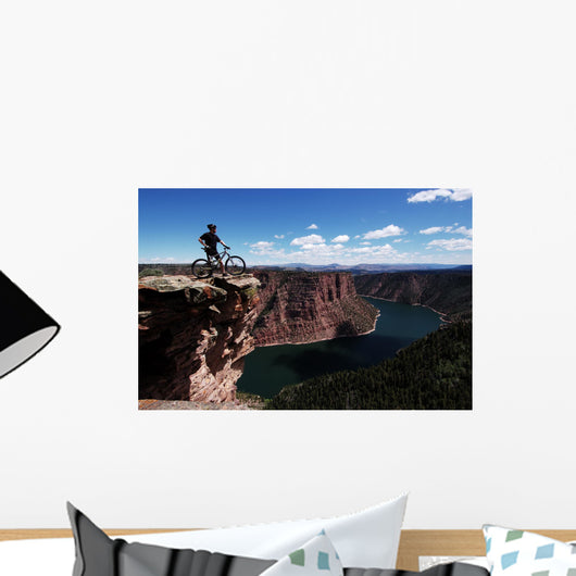 Mountain Biking Wall Decal