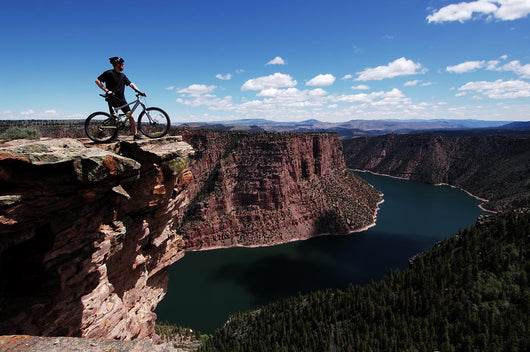 Mountain Biking Wall Decal