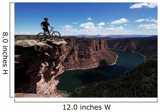Mountain Biking Wall Decal