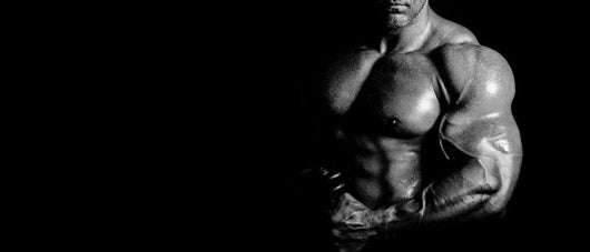 Bodybuilder posing Wall Decal