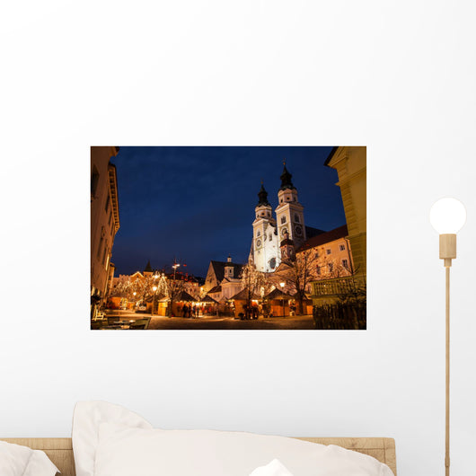 Mercatino di Natale, Bressanone, Trentino Alto Adige, Italia Wall Decal